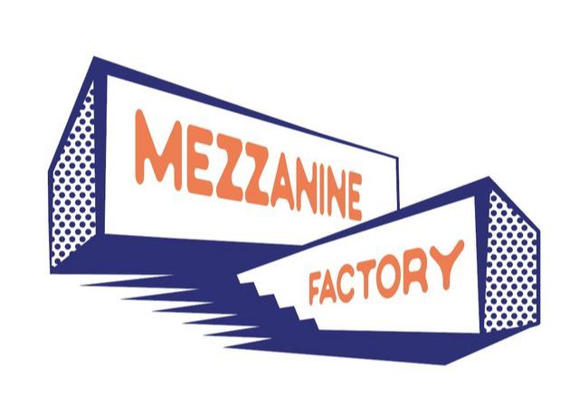 Logo of the Mezzanine Factory located in the heart of the EMS FACTORY production plant.